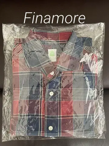 Finamore 피나모레 남성용 긴팔 셔츠 새상품 L 사이즈