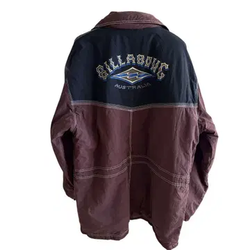 90s 데드스탁 BILLABONG 버건디 자켓