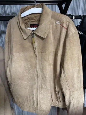 FUBU 스웨이드 자켓 XL 베이지