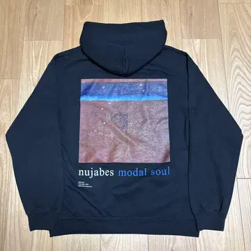 NUJABES YEN TOWN MARKET modal soul 후드티