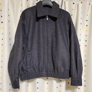 [ UNIQLO ] 브러쉬드 저지 오버 사이즈 블루종 S