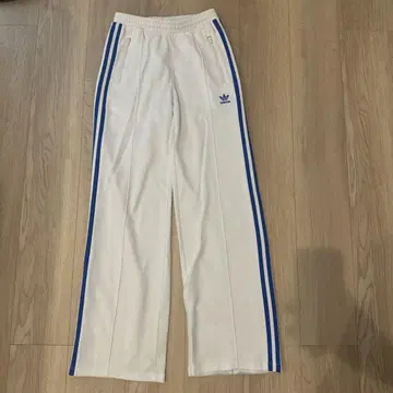adidas 화이트 스트라이프 팬츠 M