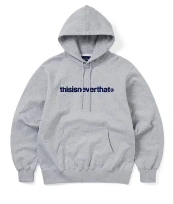 thisisneverthat 그레이 로고 후드티 M 사이즈