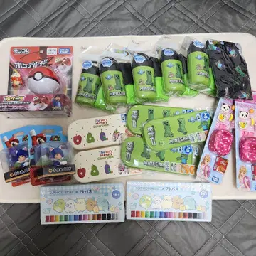 마인크래프트 캐릭터 굿즈 세트