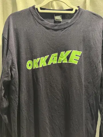 마카로니 연필 OKKAKE 롱T XL