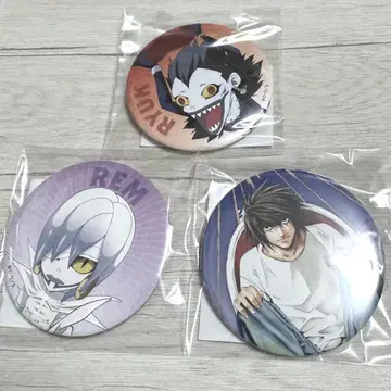 DEATHNOTE 복권 캔뱃지 L