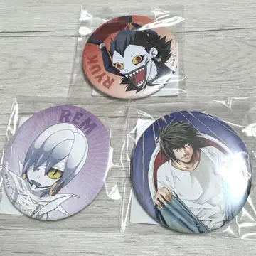 DEATHNOTE 복권 캔뱃지 L
