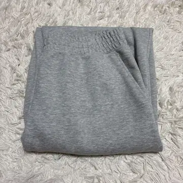 컨디션 최상 UNIQLO C 맨투맨 와이드 팬츠 그레이