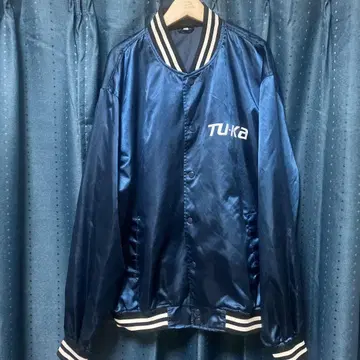TU-KA 네이비 나일론 자켓 XL