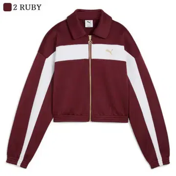 PUMA RELAXED CROPPED TRACK JACKET 정품 S