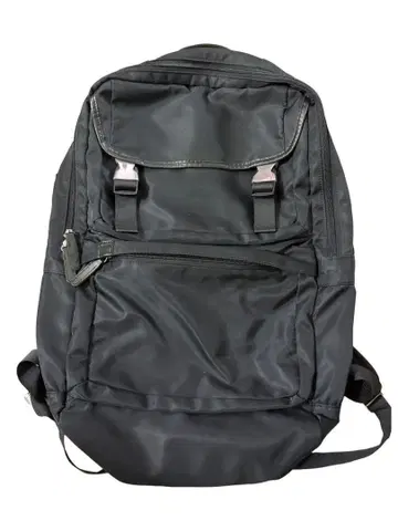 수트 컴퍼니 나일론 백팩 블랙