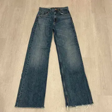 ZARA 데님 블루 데님 컷오프 34