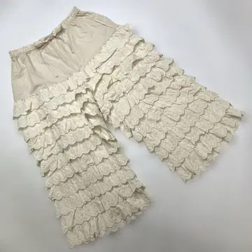 핑크하우스 생지 럭셔리 레이스 단단 드로워즈