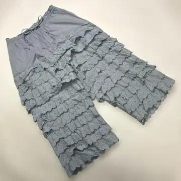 핑크하우스 탁한 스카이블루 럭셔리 레이스 단단 서랍