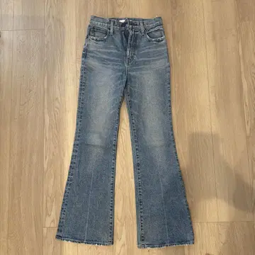 MOUSSY 플레어 데님 허리 25