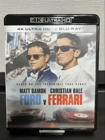 포드 vs 페라리 4K UHD + Blu-ray