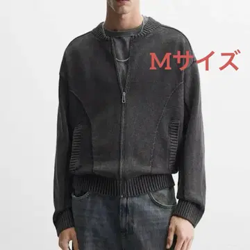 [ ZARA ] 지퍼 니트 가디건 남성용 [ 완판템 ]