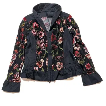 히로코코시노 꽃무늬 플로키 자켓 38