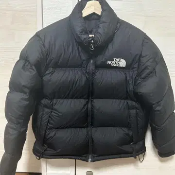 THE NORTH FACE 블랙 다운 자켓 L 레트로 눕시