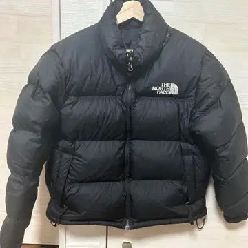 THE NORTH FACE 블랙 다운 자켓 L 레트로 눕시