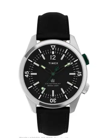 TIMEX 더 워터베리 블랙 손목시계