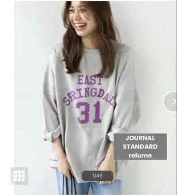 JOURNAL STANDARD relume CHAMPION 긴팔 T셔츠