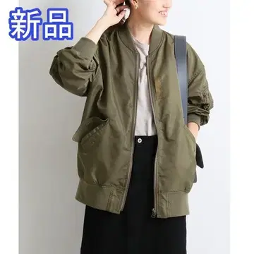 새상품 SLOBE IENA 나일론 트윌 MA-1
