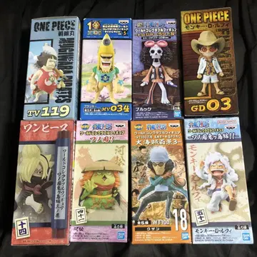 월드 컬렉션 묶음 판매 ONE PIECE 피규어 세트 8체