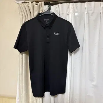 ZERO 블랙 피케 셔츠