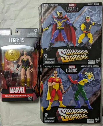 마블 레전드 스코드론 슈프림 5인 세트