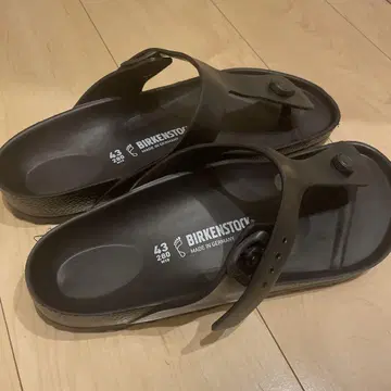 BIRKENSTOCK Gizeh / 기제 EVA 블랙 28cm 43