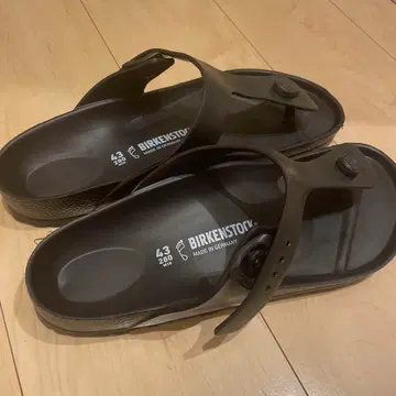 BIRKENSTOCK Gizeh / 기제 EVA 블랙 28cm 43