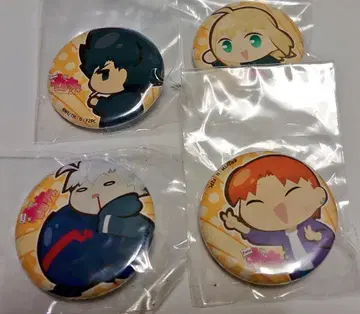 Fate/Zero ufotable 제로 카페 캔뱃지 4개 세트