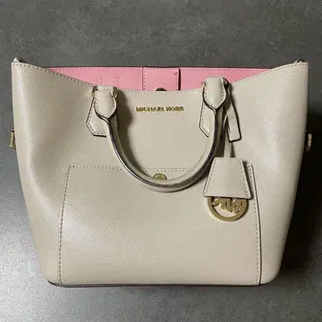 MICHAEL KORS 핸드백 그레이지/핑크