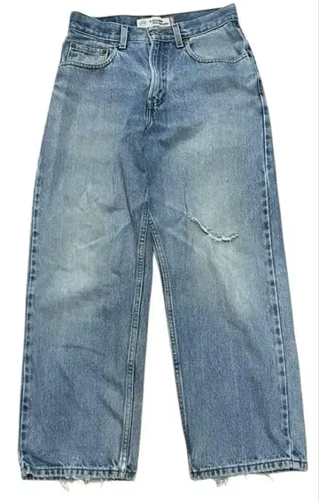 levi's 569 루즈 실루엣 와이드 라이트 인디고 데님