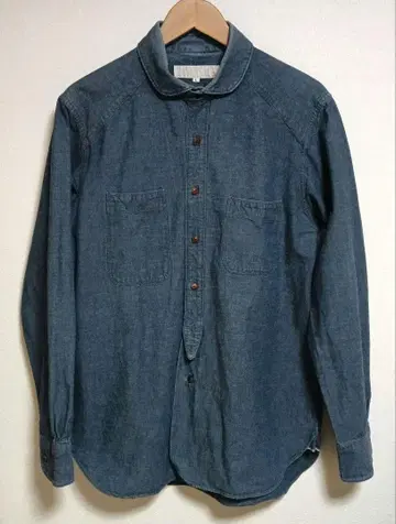 HAVERSACK 인디고 데님 워크 셔츠 일본제
