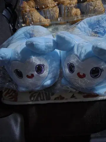 GiGO 한정판 TWICE LOVELYS 봉제 인형 슬리퍼 나연
