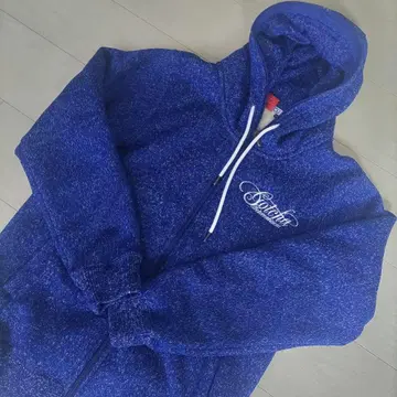 Gotcha 풀 지퍼 후디 속기모 후드티 네이비