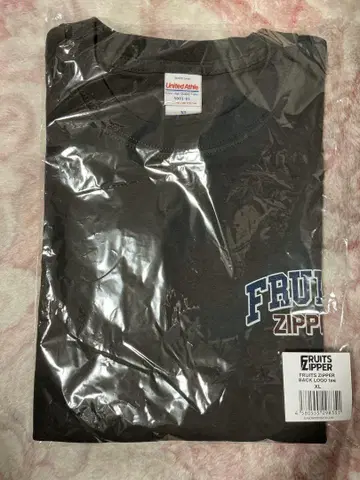 fruits zipper BACK ROGO 티셔츠/ 로고T XL 사이즈