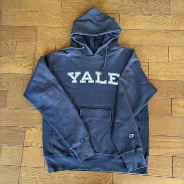 Champion Yale 후드티 리버스 위브