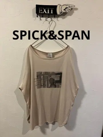 SPICK&SPAN 완판템 사진 롱T셔츠