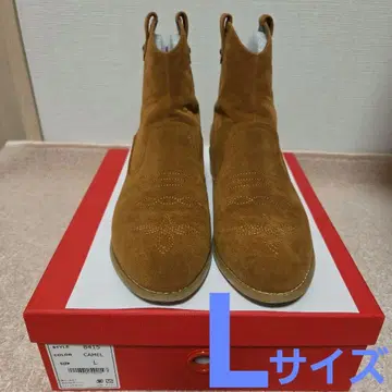 [ 새상품급 ] 오리엔탈 트래픽 웨스턴 부츠 카멜 L 사이즈