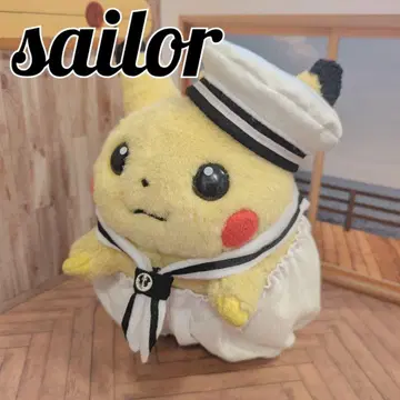 초기 피카츄 핸드메이드 세일러 화이트 2