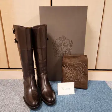 컨디션 최상 사토레 스테디셀러 자키 부츠 롱 부츠 35