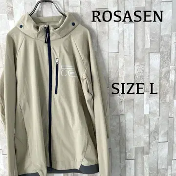 [ 새상품급 ] ROSASEN 나일론 자켓 휴대용 사이즈 L 베이지