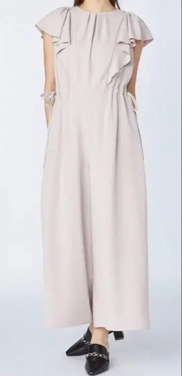 LAISSE PASSE 사이드 리본 올인원 레스 빠세 38 사이즈