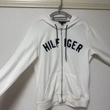 TOMMY HILFIGER 화이트 후드티