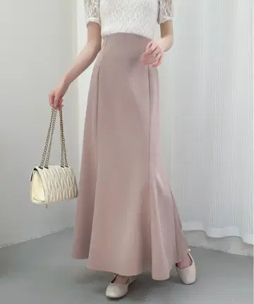 ABITOKYO 여성용 백 레이스업 머메이드 롱 스커트 S 사이즈