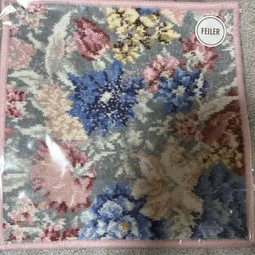 FEILER 꽃무늬 손수건 약 25cm