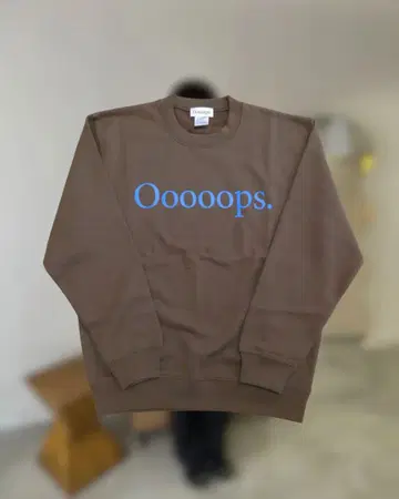 Ooooops print sweat